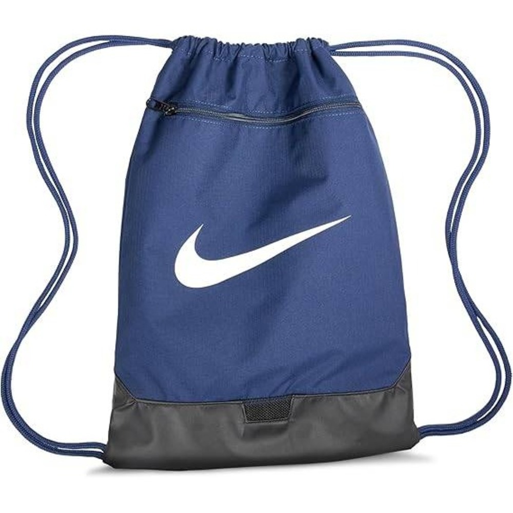 Nike Brasilia Training Drawstring Sackpack Navy Blue Black BA5953-410